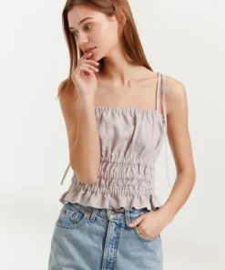 AVALON-Linen Wrap Dress